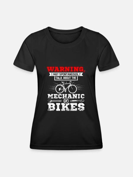 Talk about the mechanic of bikes - Women's Functional T-Shirt - black