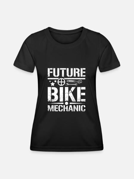 Future bike mechanic - Women's Functional T-Shirt - black