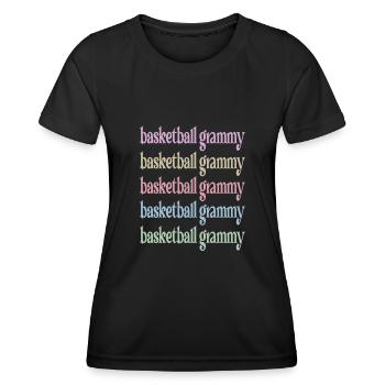 Grammy Grandma Par Basketteur Basketball Grammy - T-shirt sport Femme - noir - Devant - AI Model Female 172 light (172cm)