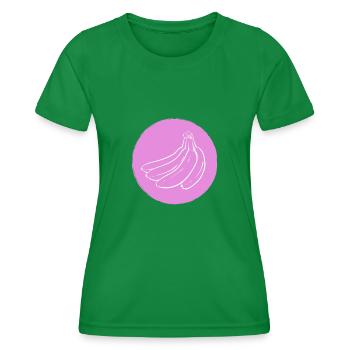 Banane - T-shirt sport Femme - vert - Devant - AI Model Female 172 dark (172cm)