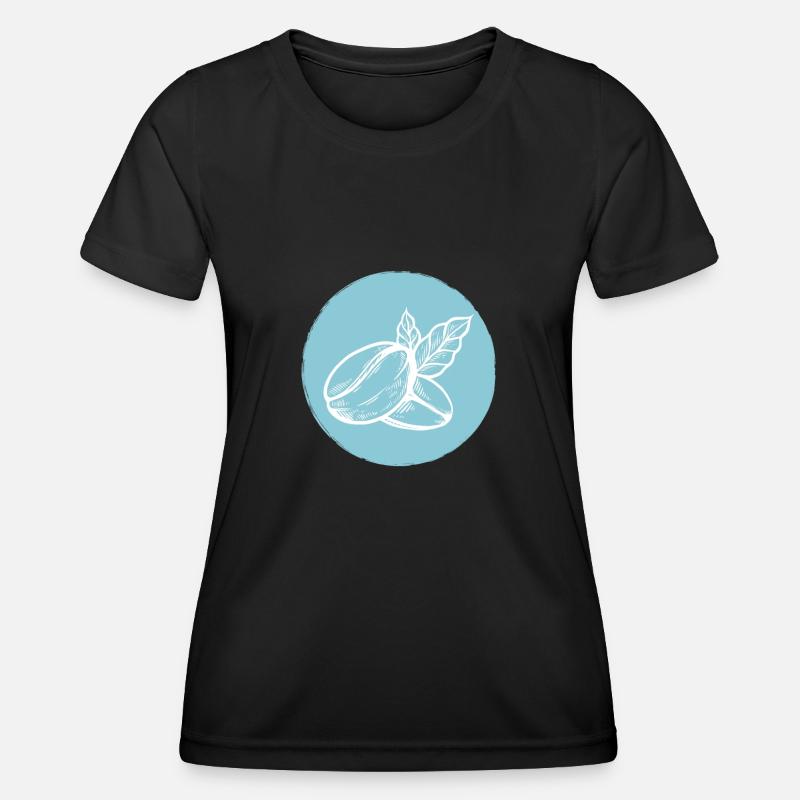 Coffee Coffee Bean - Women's Functional T-Shirt - black