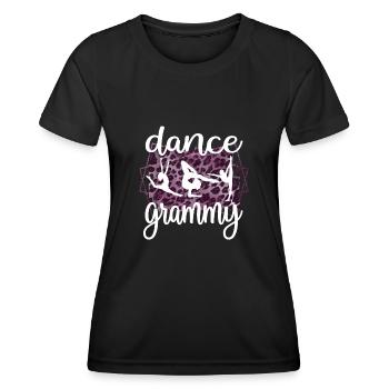 Proud Dance Grammy Grandma Par Dancer Dance Grammy - T-shirt sport Femme - noir - Devant - AI Model Female 172 light (172cm)
