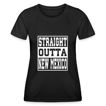 New Mexico Spruch Lustig New Mexico Geschenk - Frauen Funktions-T-Shirt - Schwarz - Vorne - AI Model Female 172 light (172cm)