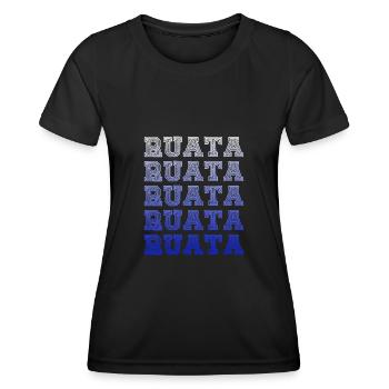 Ruata Rutenfest Ravensburg Ravensburger - Frauen Funktions-T-Shirt - Schwarz - Vorne - AI Model Female 172 light (172cm)