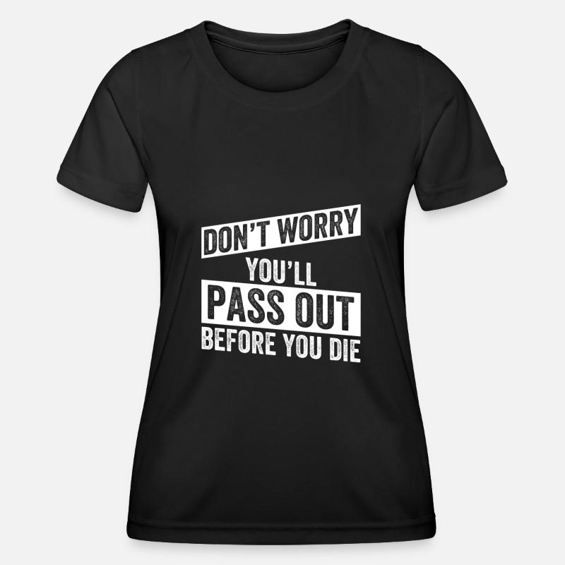 Personal Trainer Funny - Women's Functional T-Shirt - black