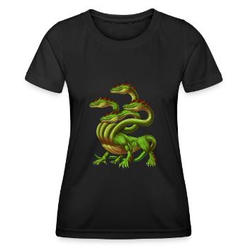Greek Mythology Monster Hydra - Women's Functional T-Shirt - black - Front - AI Model Female 172 light (172cm)