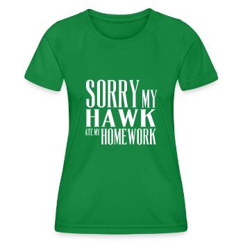 HAWK - Women's Functional T-Shirt - kelly green - Front - AI Model Female 172 dark (172cm)