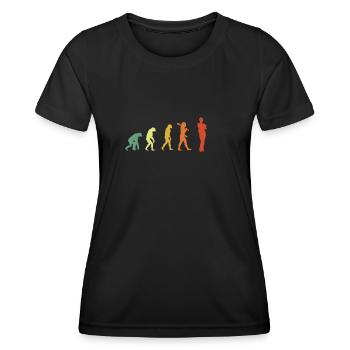 Assistant Evolution Hipster Edition - Women's Functional T-Shirt - black - Front - AI Model Female 172 light (172cm)