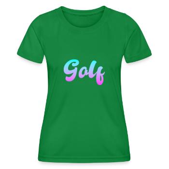 Golfe - T-shirt sport Femme - vert - Devant - AI Model Female 172 dark (172cm)