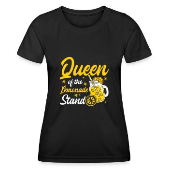 Lemon Juice Lemon Juice Lemonade - Women's Functional T-Shirt - black - Front - AI Model Female 172 light (172cm)