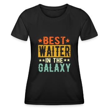 Best Kellner ever Kellner Geschenk - Frauen Funktions-T-Shirt - Schwarz - Vorne - AI Model Female 172 light (172cm)