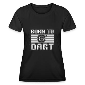 Dard - T-shirt sport Femme - noir - Devant - AI Model Female 172 light (172cm)