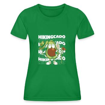 Randonnée Trekking Randonneurs - T-shirt sport Femme - vert - Devant - AI Model Female 172 dark (172cm)