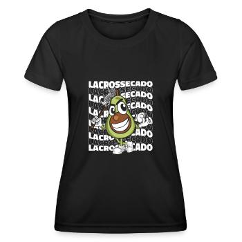 Lacrosse - T-shirt sport Femme - noir - Devant - AI Model Female 172 light (172cm)