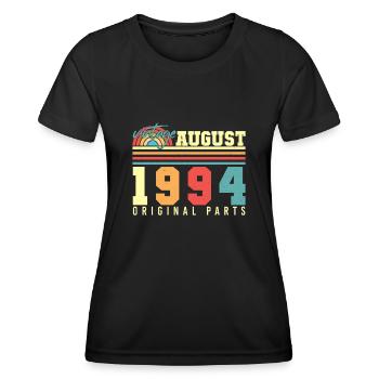 August 1994 Legendär - Frauen Funktions-T-Shirt - Schwarz - Vorne - AI Model Female 172 light (172cm)