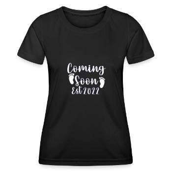 Coming Soon - Women's Functional T-Shirt - black - Front - AI Model Female 172 light (172cm)