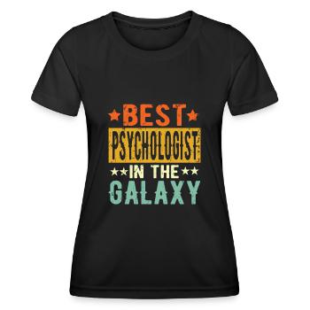 Best Psychologist ever Psychologist Gift - Women's Functional T-Shirt - black - Front - AI Model Female 172 light (172cm)