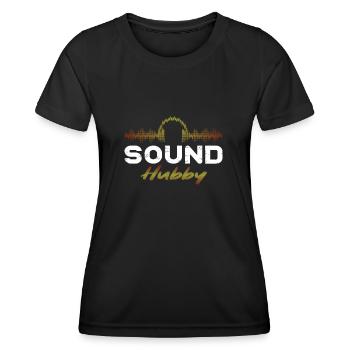 Tontechniker Sound Audio Engineer - Frauen Funktions-T-Shirt - Schwarz - Vorne - AI Model Female 172 light (172cm)