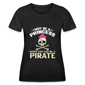 Pirate Kids Skull Party Pirates - T-shirt sport Femme - noir - Devant - AI Model Female 172 light (172cm)