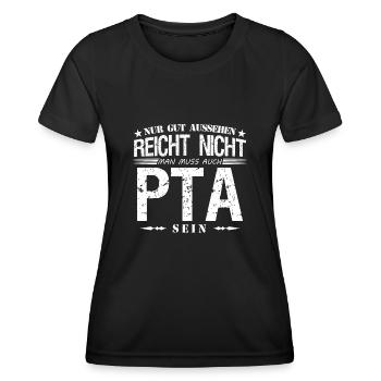 Pharmazeutisch-technische Assistentin - Frauen Funktions-T-Shirt - Schwarz - Vorne - AI Model Female 172 light (172cm)