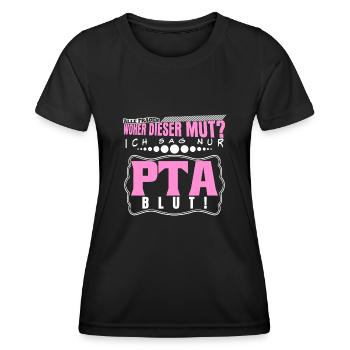PTA Witz Apothker Apotheke - Frauen Funktions-T-Shirt - Schwarz - Vorne - AI Model Female 172 light (172cm)