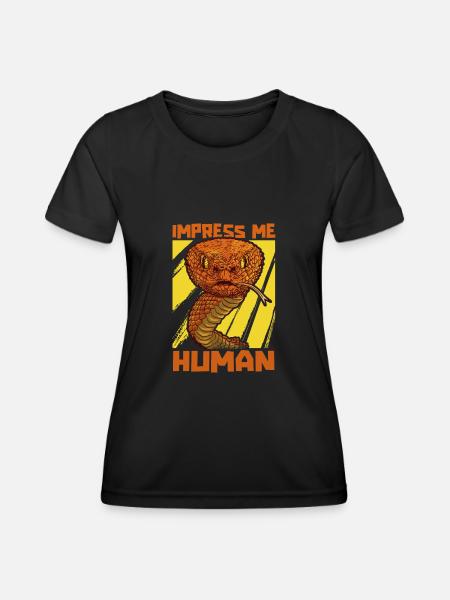 Snake - Women's Functional T-Shirt - black