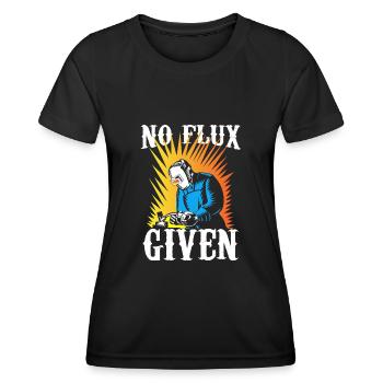 pas de flux donné Conception pour un ventilateur de soudage - T-shirt sport Femme - noir - Devant - AI Model Female 172 light (172cm)