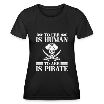 Pirate Kids Skull Party Pirates - T-shirt sport Femme - noir - Devant - AI Model Female 172 light (172cm)