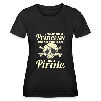 Pirate Kids Skull Party Pirates - T-shirt sport Femme - noir - Devant - AI Model Female 172 light (172cm)