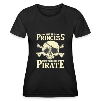 Pirate Kids Skull Party Pirates - T-shirt sport Femme - noir - Devant - AI Model Female 172 light (172cm)