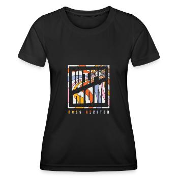 Wife Mom Boss Realtor Female Career Agents Retro - Women's Functional T-Shirt - black - Front - AI Model Female 172 light (172cm)