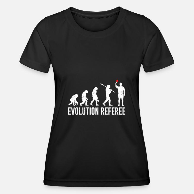 Arbitre d’évolution - T-shirt sport Femme - noir