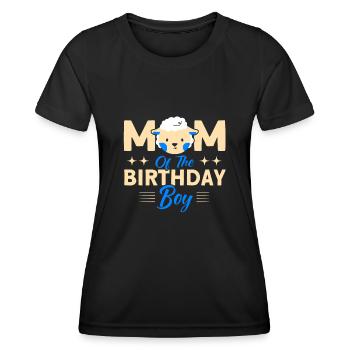 Schafzucht Landwirt Nutztier Schafe Geschenk - Frauen Funktions-T-Shirt - Schwarz - Vorne - AI Model Female 172 light (172cm)