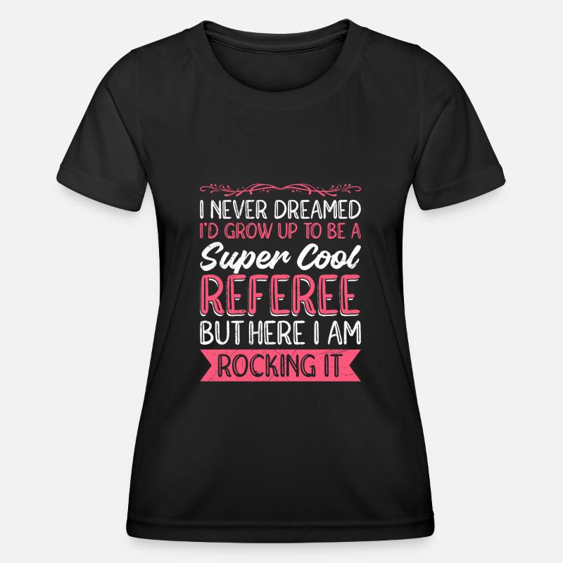 Supercool domare - Funktions-T-shirt dam - svart