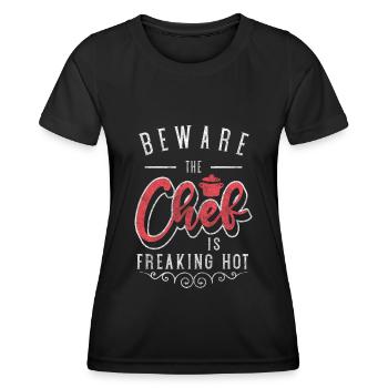 Cooking Profession Culinary Arts Taste - Women's Functional T-Shirt - black - Front - AI Model Female 172 light (172cm)