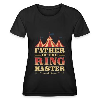 Manege Vintage Retro Athleten - Frauen Funktions-T-Shirt - Schwarz - Vorne - AI Model Female 172 light (172cm)