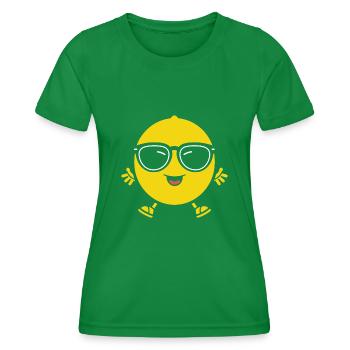 Lemon - Women's Functional T-Shirt - kelly green - Front - AI Model Female 172 dark (172cm)