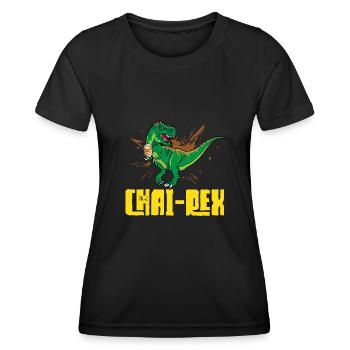 Chai Tea Masala Chai - Women's Functional T-Shirt - black - Front - AI Model Female 172 light (172cm)