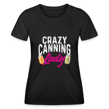 Canning, canning, canning, preserving food - Women's Functional T-Shirt - black - Front - AI Model Female 172 light (172cm)