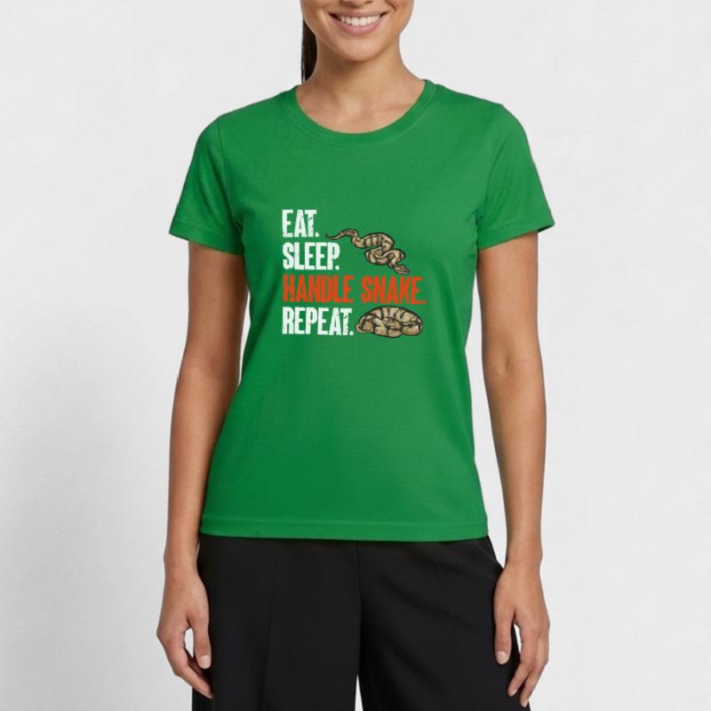 Ball Python Schlange Königspython Frauen Funktions-T-Shirt