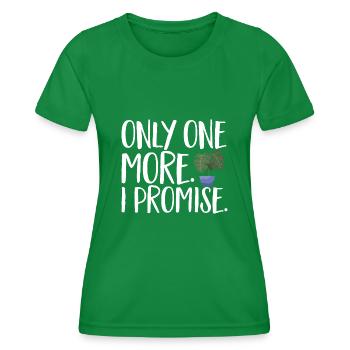 Monstera Deliciosa Albo Plante d’intérieur botanique - T-shirt sport Femme - vert - Devant - AI Model Female 172 dark (172cm)