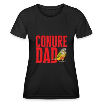 Molina Parakeet Parrot Bird Parakeet - Women's Functional T-Shirt - black - Front - AI Model Female 172 light (172cm)