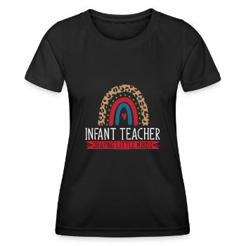 Kindergarten Teacher Daycare Center Educator - Women's Functional T-Shirt - black - Front - AI Model Female 172 light (172cm)