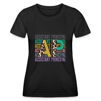 Deputy Principal - Women's Functional T-Shirt - black - Front - AI Model Female 172 light (172cm)