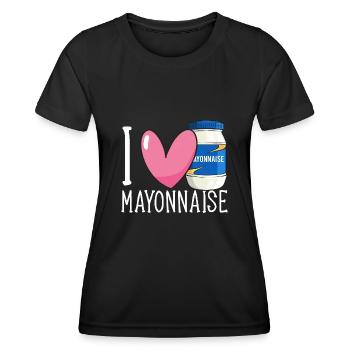 Mayonnaise - Women's Functional T-Shirt - black - Front - AI Model Female 172 light (172cm)