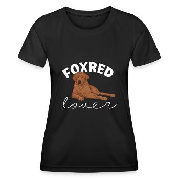 Foxred Labrador Fox Red Labrador Retriever - Women's Functional T-Shirt - black - Front - AI Model Female 172 light (172cm)