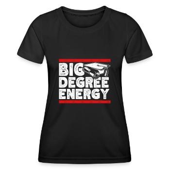 Master's Degree Studium Master Abschluss - Frauen Funktions-T-Shirt - Schwarz - Vorne - AI Model Female 172 light (172cm)