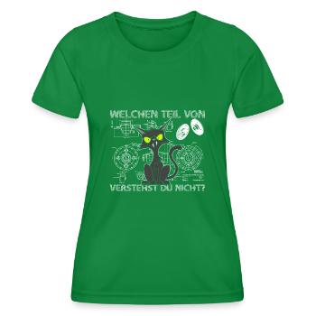 Quelle partie de ne comprenez-vous pas ingénieur - T-shirt sport Femme - vert - Devant - AI Model Female 172 dark (172cm)