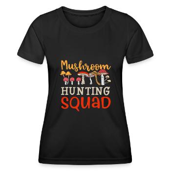 Ironisches Sprichwort: Gesundes Essen - Frauen Funktions-T-Shirt - Schwarz - Vorne - AI Model Female 172 light (172cm)
