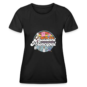 Deputy Principal - Women's Functional T-Shirt - black - Front - AI Model Female 172 light (172cm)